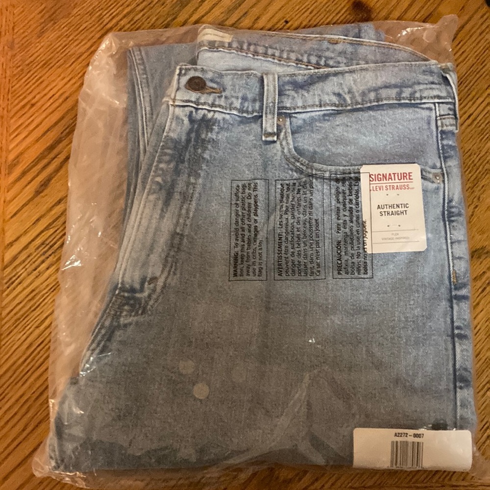 Sky blue levi Strauss jeans| men| 40x32